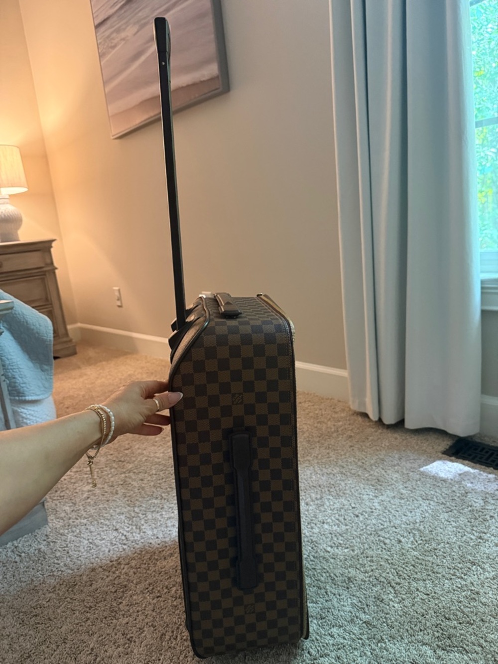 🔸Authentic LV Pegase 65 Damier Ebene Luggage - Picture 11 of 14